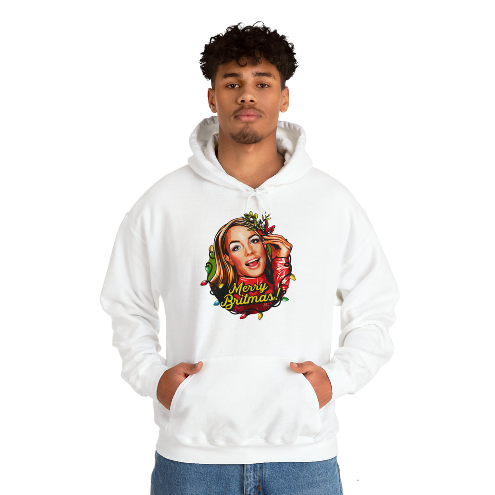 Merry Britmas! [Australian-Printed] - Unisex Heavy Blend™ Hooded Sweatshirt