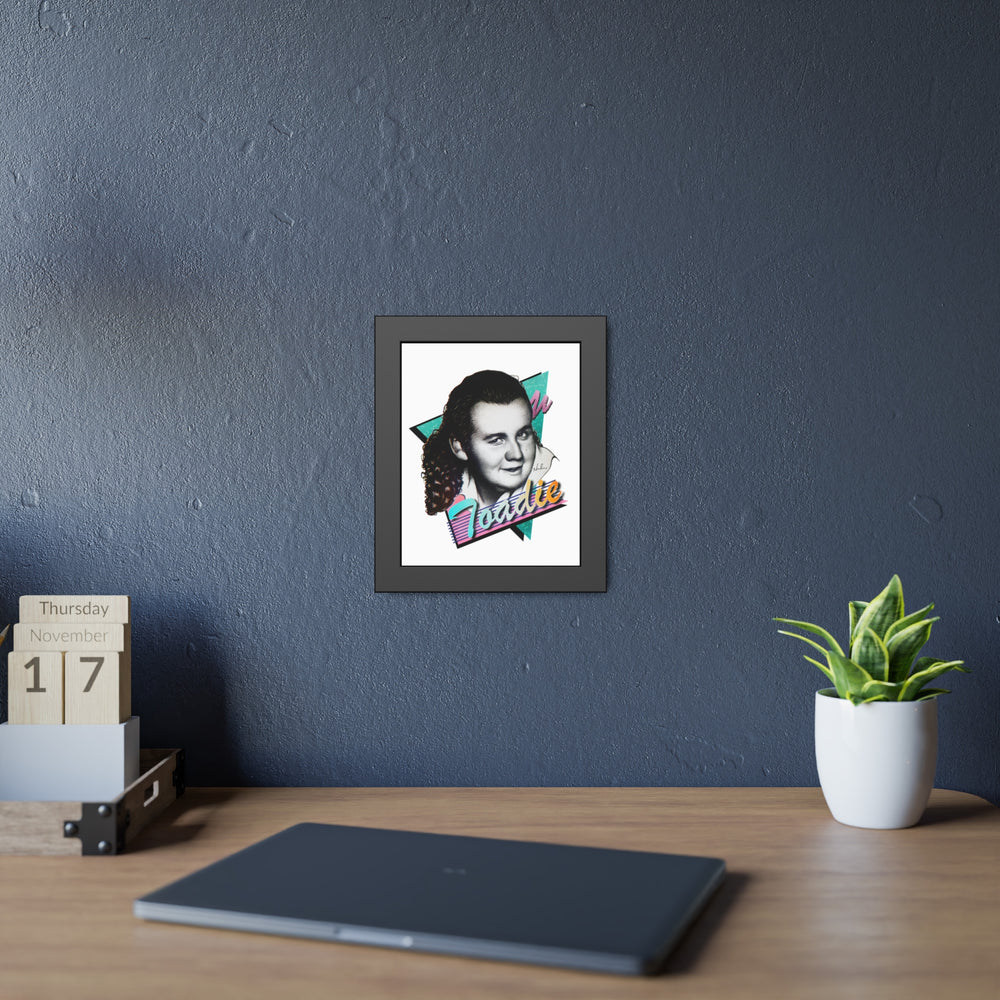 TOADIE - Framed Paper Posters