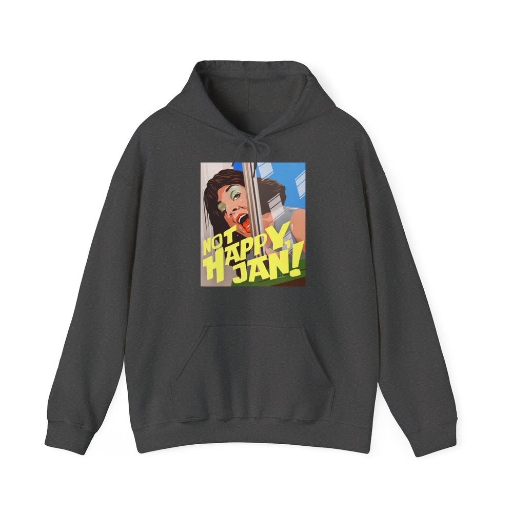NOT HAPPY, JAN! [Australian-Printed] - Unisex Heavy Blend™ Hooded Sweatshirt