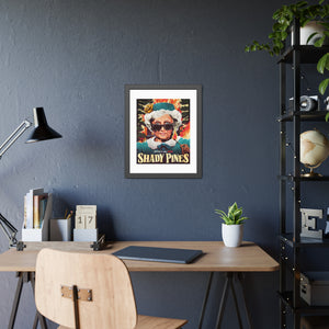 SHADY PINES - Framed Paper Posters