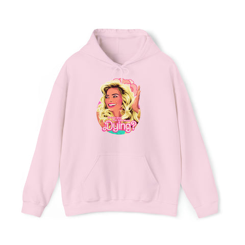 Do You Guys Ever Think About Dying? [Australian-Printed] - Unisex Heavy Blend™ Hooded Sweatshirt