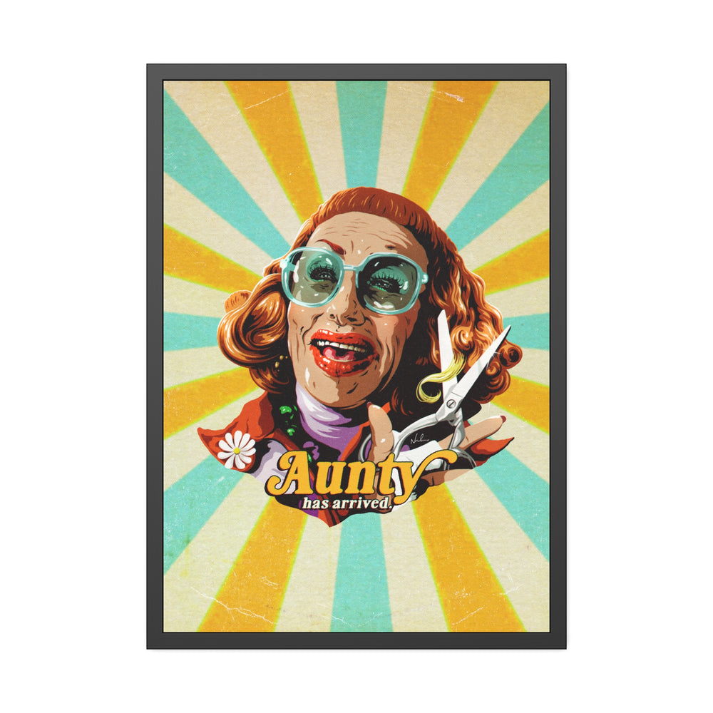 Aunty Has Arrived - Framed Paper Posters