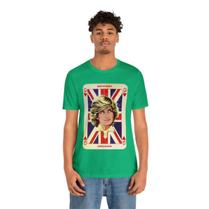 Queen Of Hearts [UK-Printed] - Unisex Jersey Short Sleeve Tee