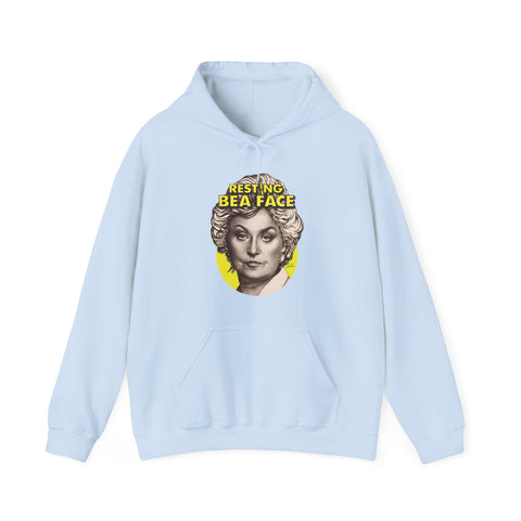 RESTING BEA FACE [US-Printed] - Unisex Heavy Blend™ Hooded Sweatshirt