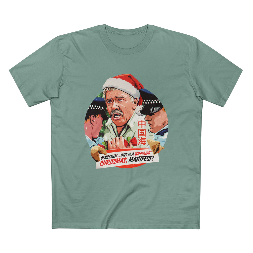 GENTLEMEN... THIS IS A SUCCULENT CHRISTMAS, MANIFEST! [Australian-Printed] Men's Staple Tee