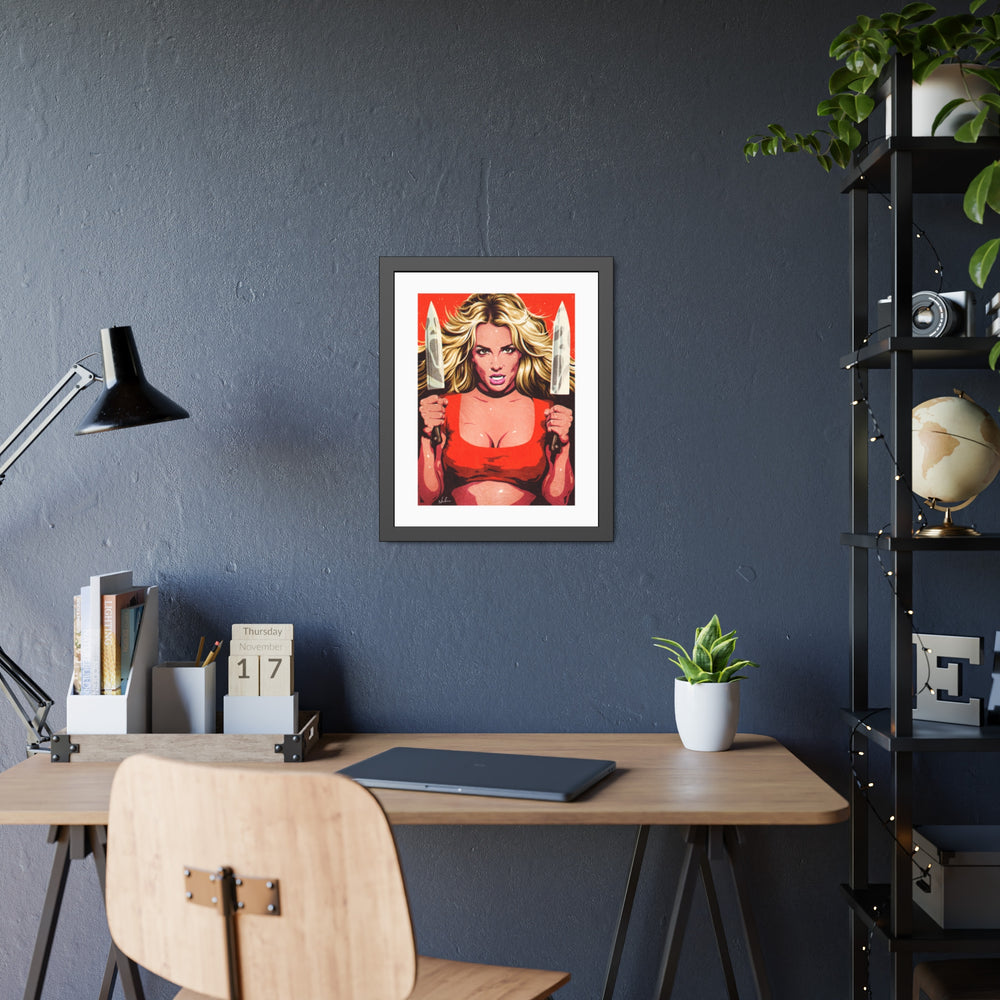 KNIFENEY - Framed Paper Posters