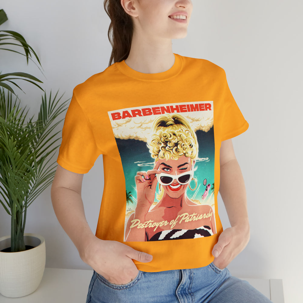 BARBENHEIMER [UK-Printed] - Unisex Jersey Short Sleeve Tee