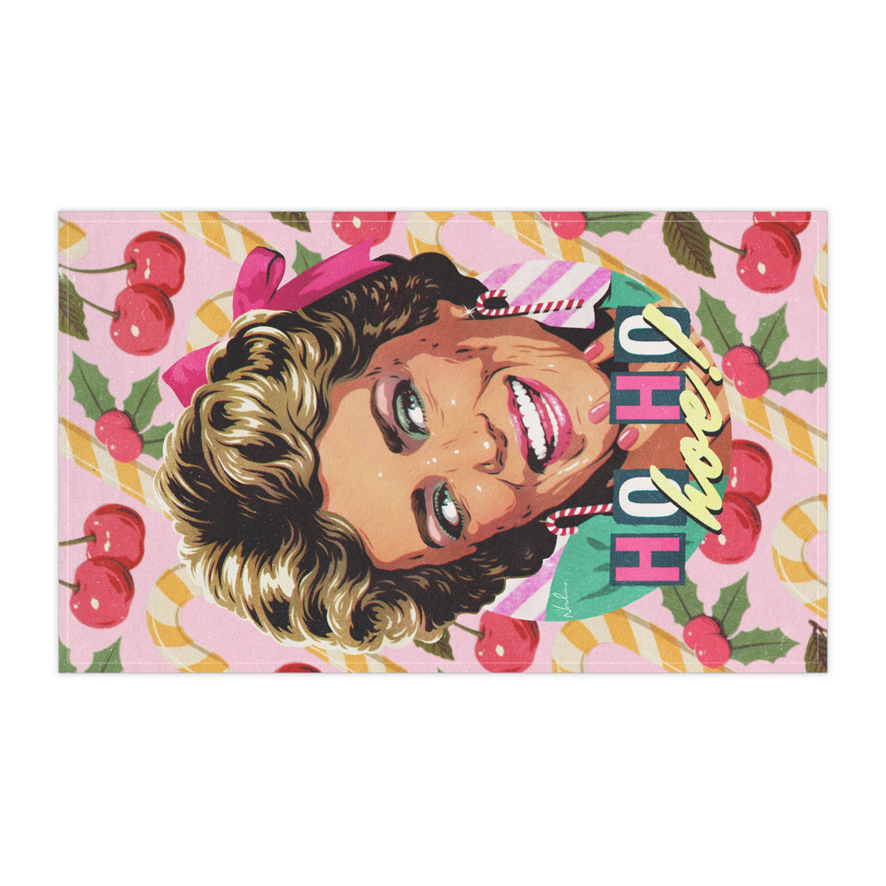 HO HO HOE! - Tea Towel