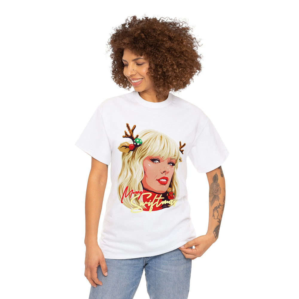 Merry Swiftmas [Australian-Printed] - Unisex Heavy Cotton Tee