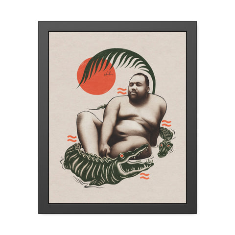Little By Little Becomes a Lot - Framed Paper Posters