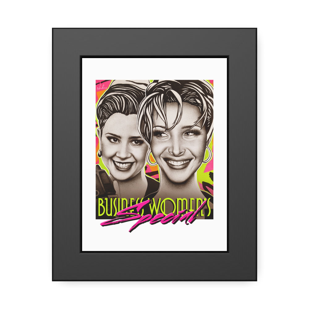 BUSINESS WOMEN'S SPECIAL - Framed Paper Posters