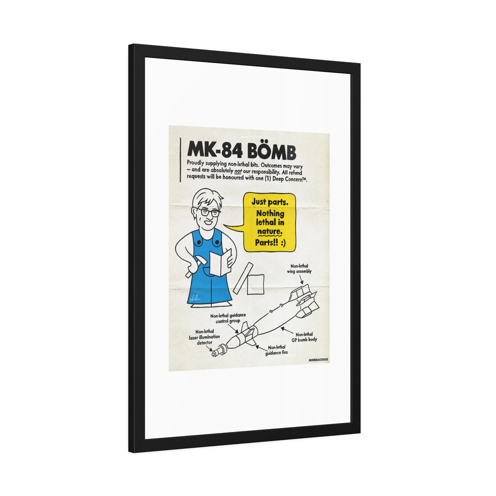 Nothing Lethal in Nature™ - Framed Paper Posters