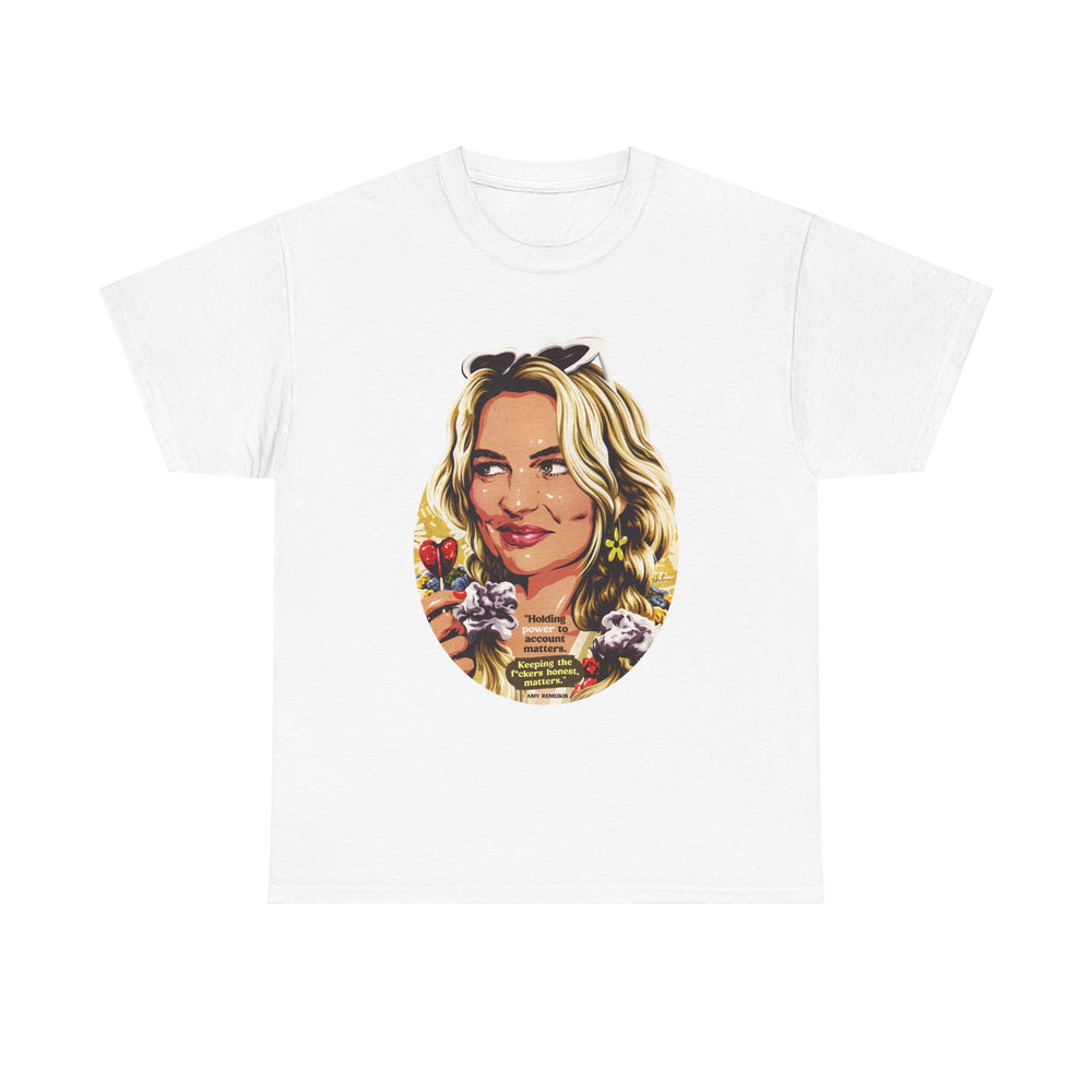 AMY - Website Version [Australian-Printed] - Unisex Heavy Cotton Tee