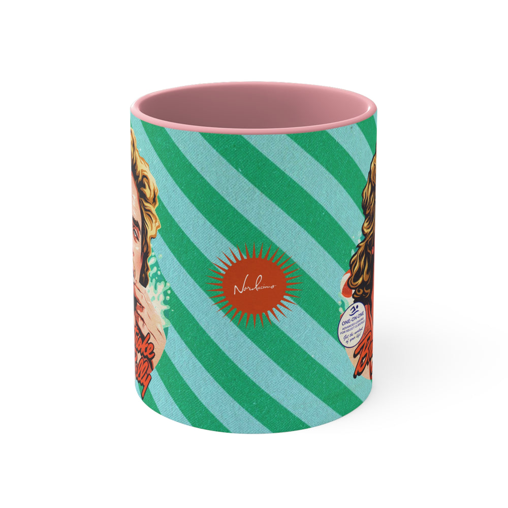 Breaststroke With Billy - 11oz Accent Mug (Australian Printed)