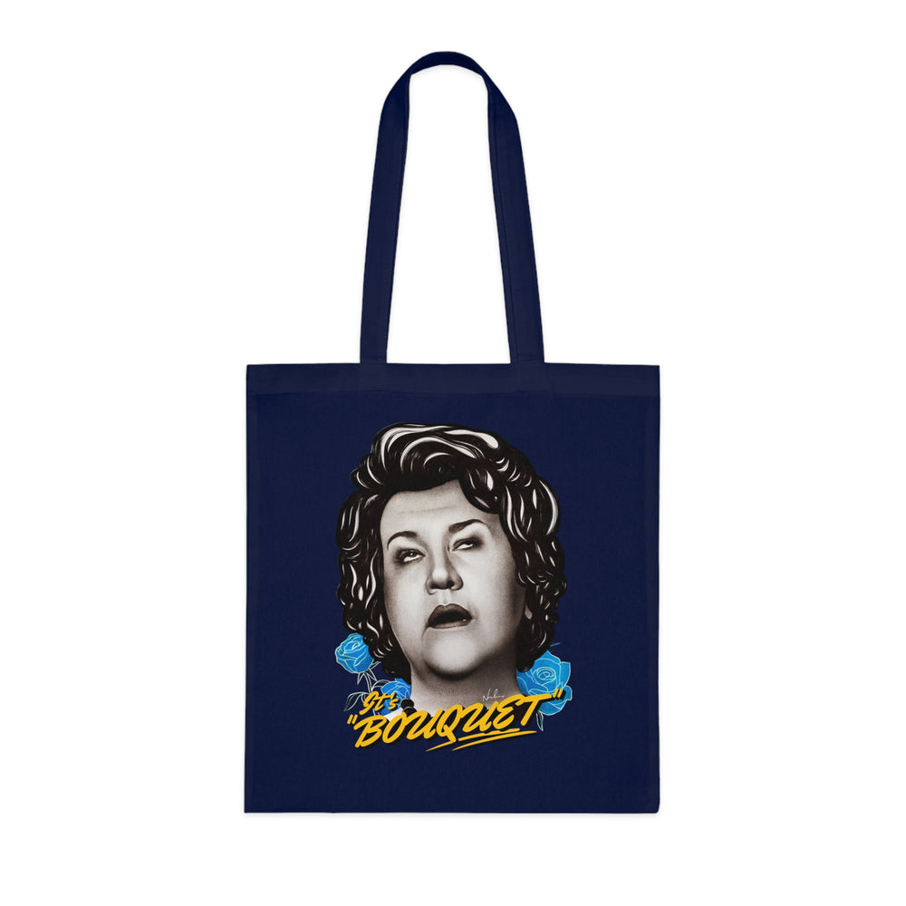 It's "Bouquet" [UK-Printed] - Cotton Tote