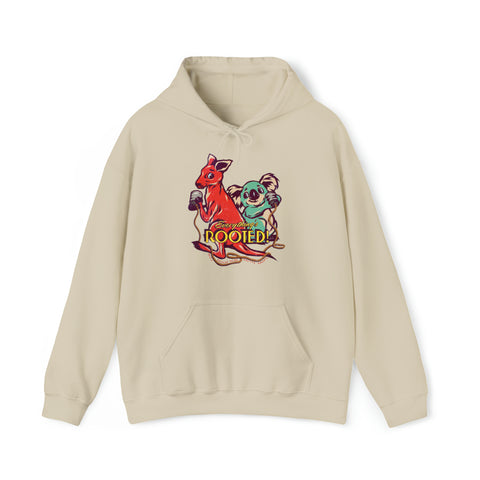 Everything's Rooted [Australian-Printed] - Unisex Heavy Blend™ Hooded Sweatshirt