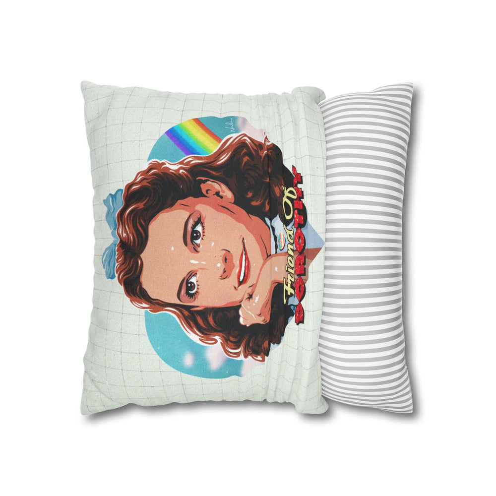 FRIEND OF DOROTHY - Spun Polyester Square Pillow Case 16x16" (Slip Only)