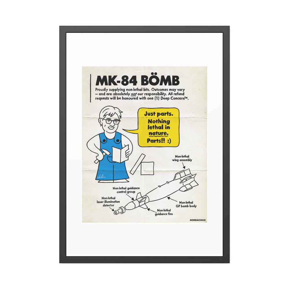 Nothing Lethal in Nature™ - Framed Paper Posters