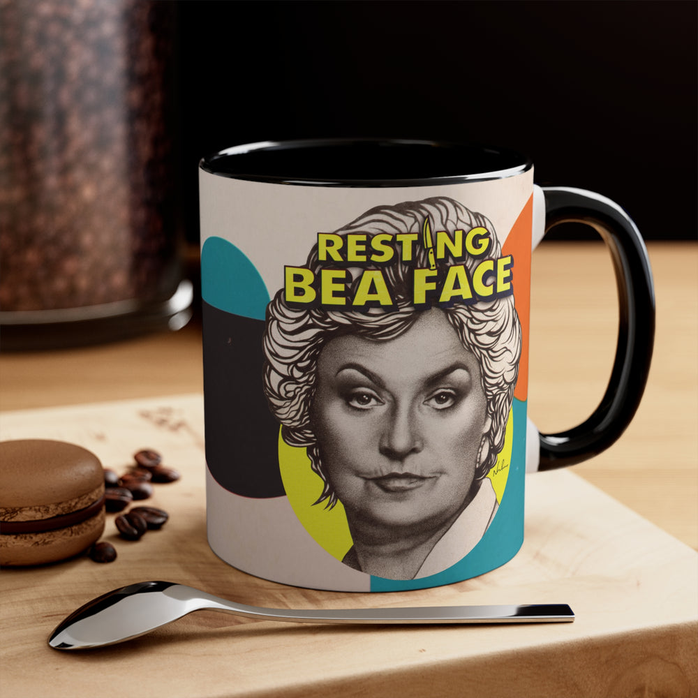 RESTING BEA FACE - 11oz Accent Mug (Australian Printed)