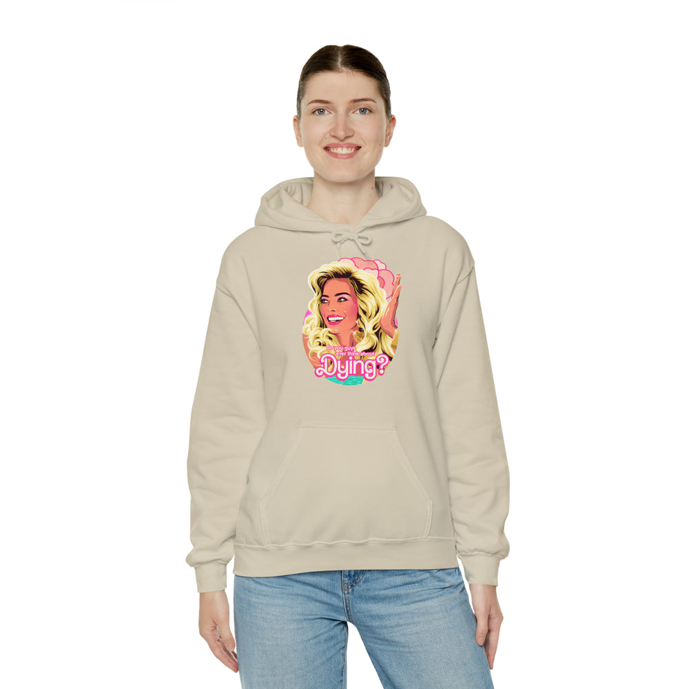 Do You Guys Ever Think About Dying? [Australian-Printed] - Unisex Heavy Blend™ Hooded Sweatshirt