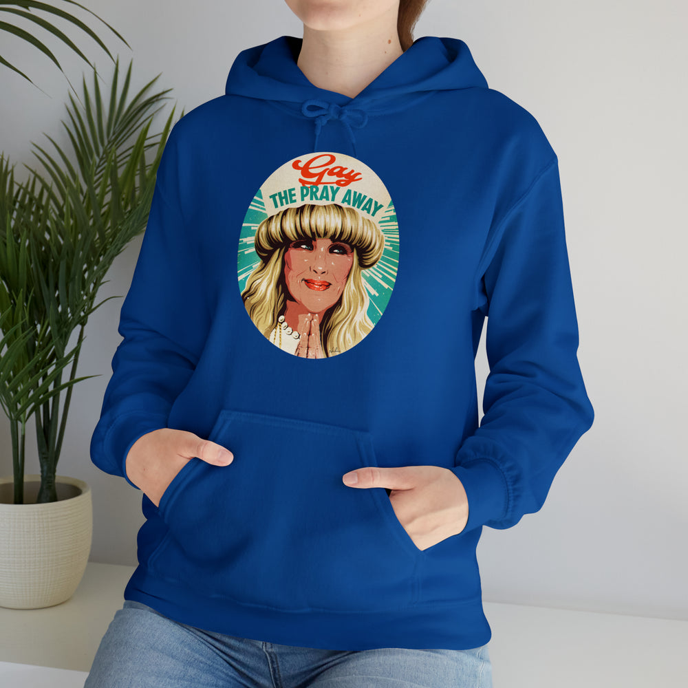 GAY THE PRAY AWAY [Australian-Printed] - Unisex Heavy Blend™ Hooded Sweatshirt