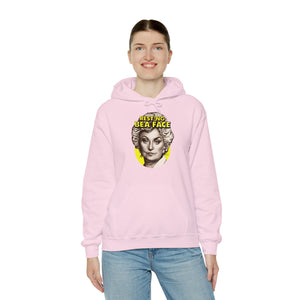 RESTING BEA FACE [Australian-Printed] - Unisex Heavy Blend™ Hooded Sweatshirt