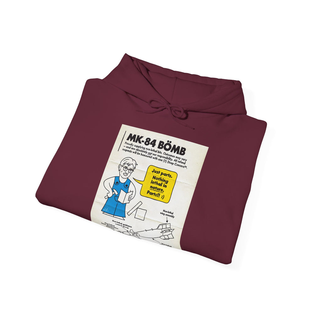 Nothing Lethal in Nature™ [Australian-Printed] - Unisex Heavy Blend™ Hooded Sweatshirt