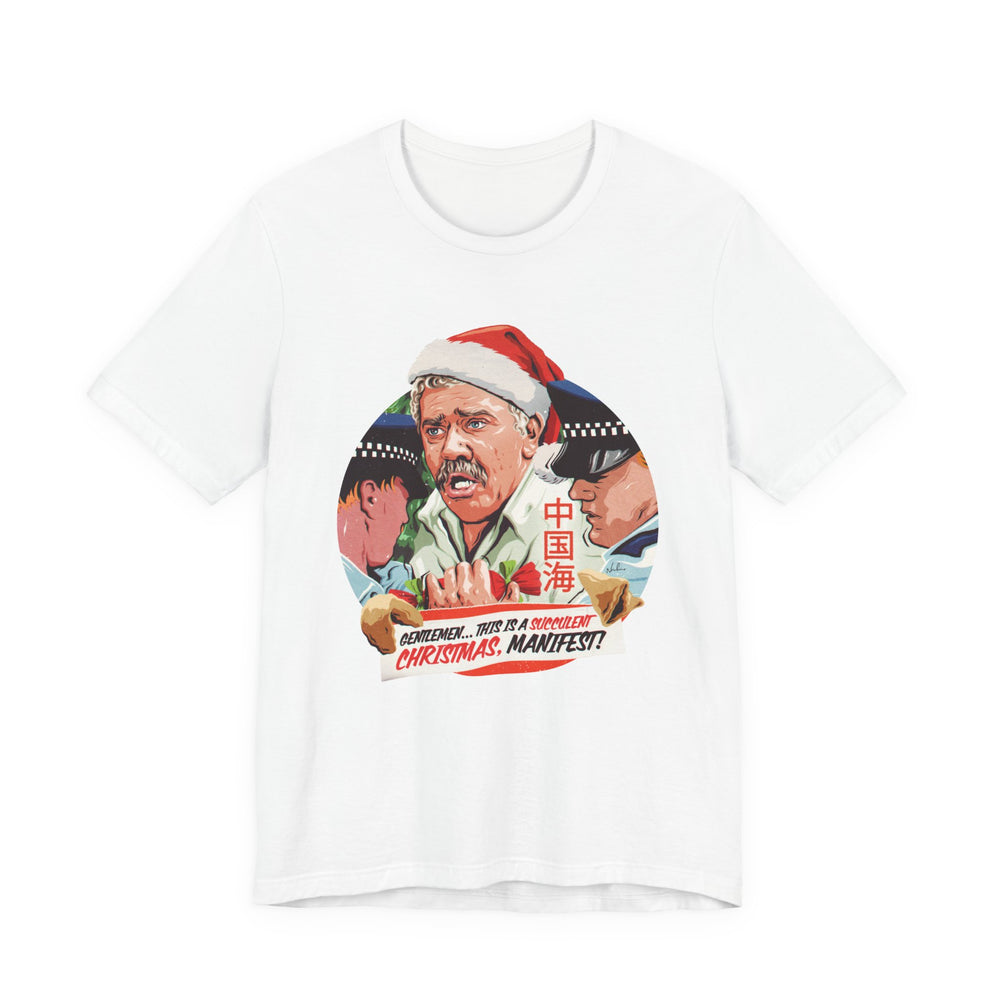 GENTLEMEN... THIS IS A SUCCULENT CHRISTMAS, MANIFEST! [US-Printed] - Unisex Jersey Short Sleeve Tee
