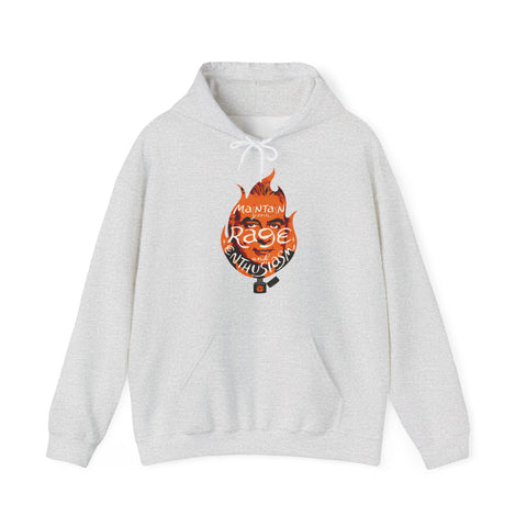 Maintain Your Rage And Enthusiasm [Australian-Printed] - Unisex Heavy Blend™ Hooded Sweatshirt