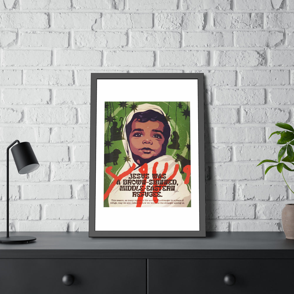 The Stranger Among Us - Framed Paper Posters