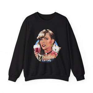 Childless Cat Lady [Australian-Printed] - Unisex Heavy Blend™ Crewneck Sweatshirt