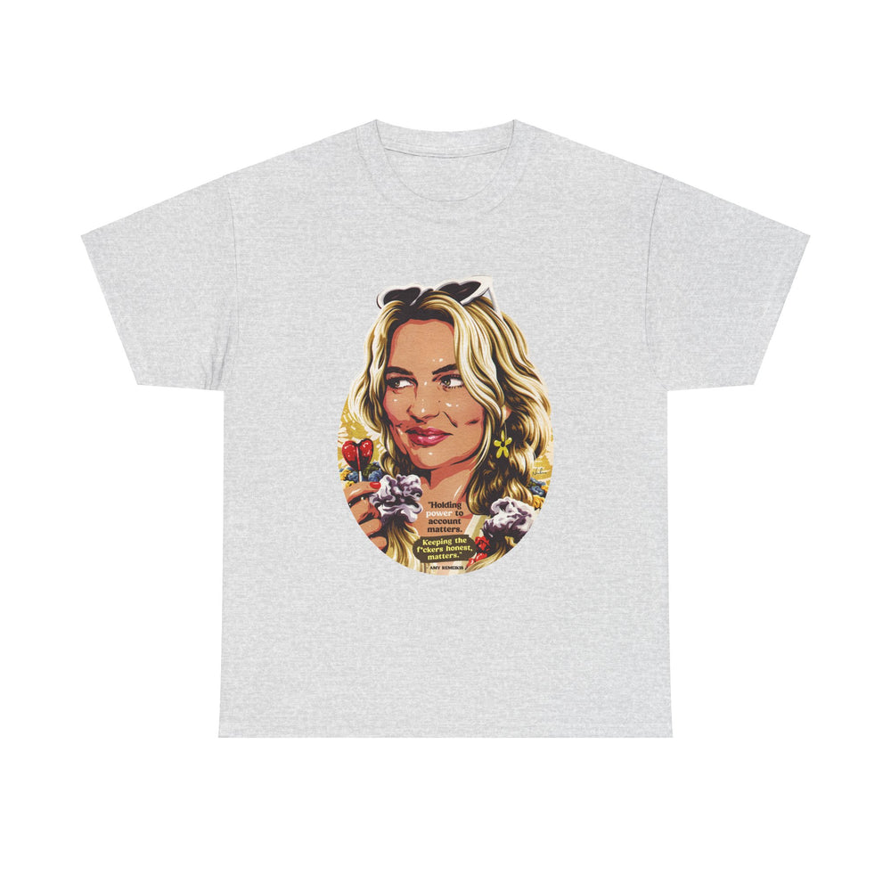 AMY - Website Version [Australian-Printed] - Unisex Heavy Cotton Tee