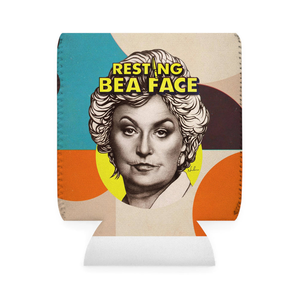 RESTING BEA FACE [US-Printed] - Can Cooler Sleeve