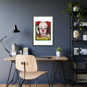 Would You Like A Balloon? - Framed Paper Posters