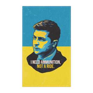 I Need Ammunition, Not A Ride - Tea Towel