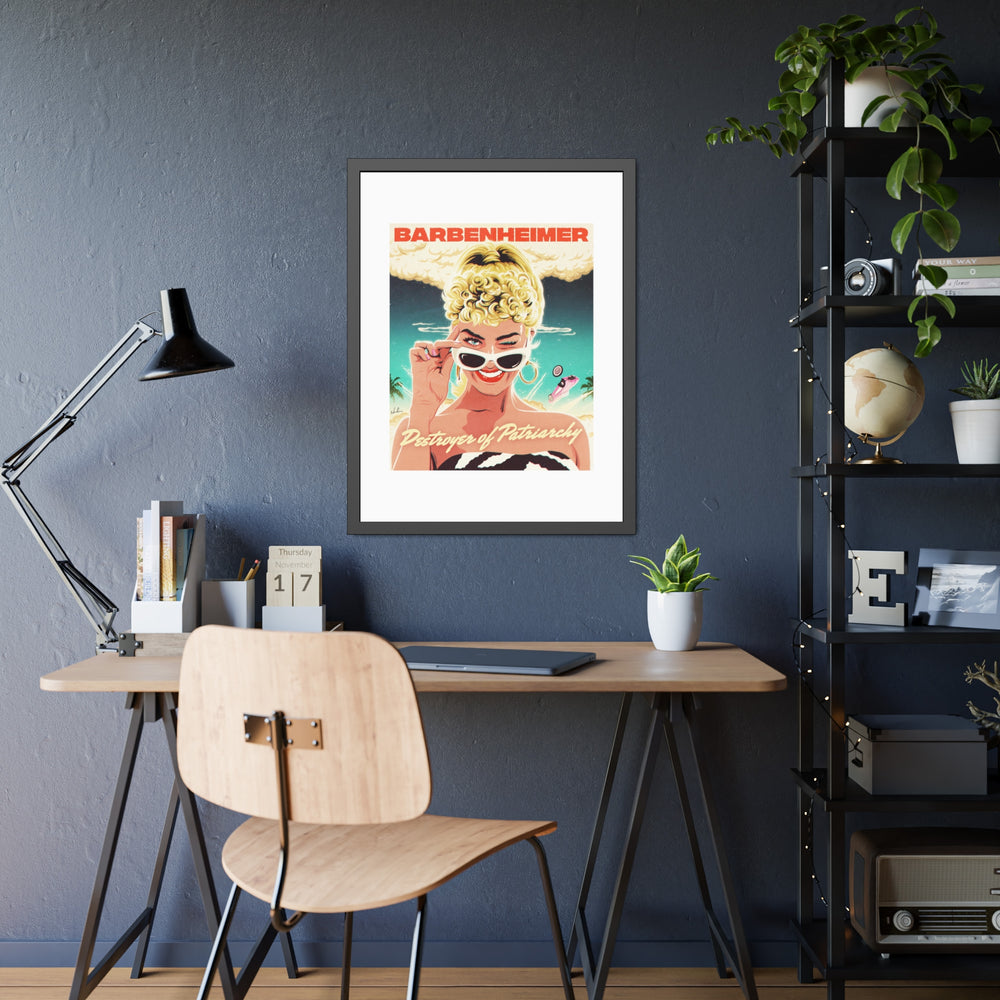 BARBENHEIMER - Framed Paper Posters