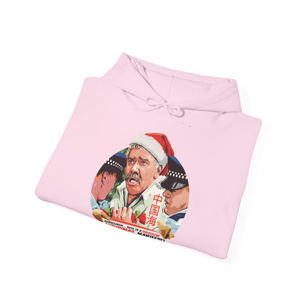 GENTLEMEN... THIS IS A SUCCULENT CHRISTMAS, MANIFEST! [Australian-Printed] - Unisex Heavy Blend™ Hooded Sweatshirt