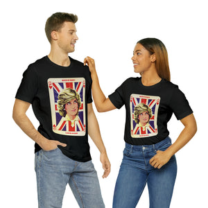 Queen Of Hearts [UK-Printed] - Unisex Jersey Short Sleeve Tee