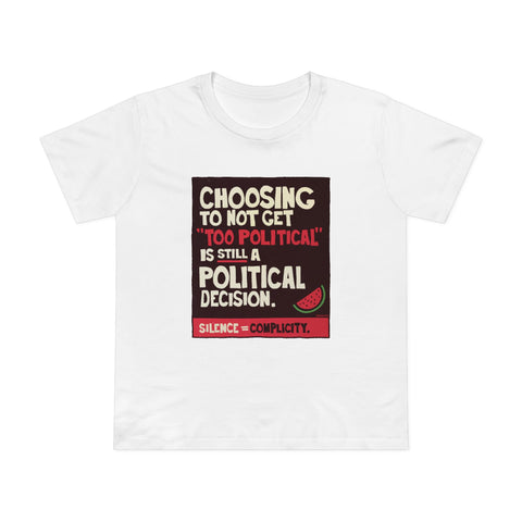 A Political Decision [Australian-Printed] - Women’s Maple Tee