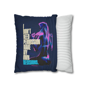 That's My Prerogative - Spun Polyester Square Pillow Case 16x16" (Slip Only)