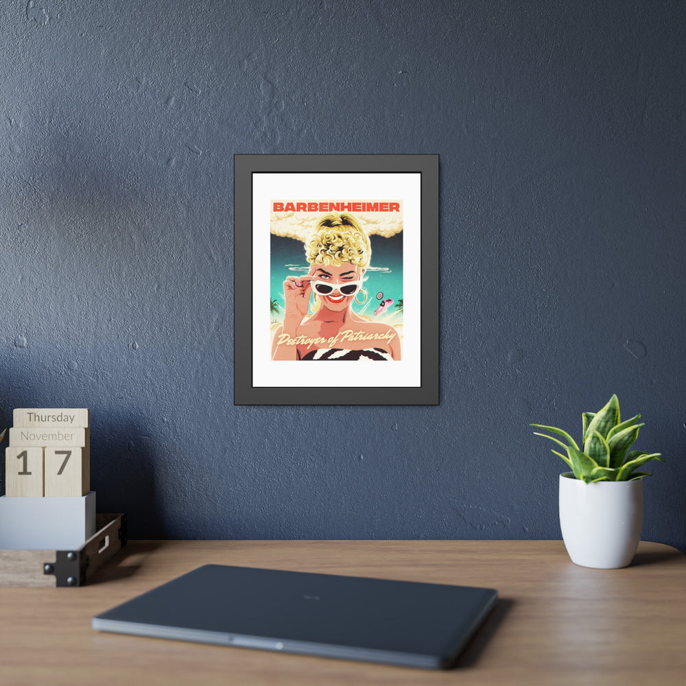 BARBENHEIMER - Framed Paper Posters