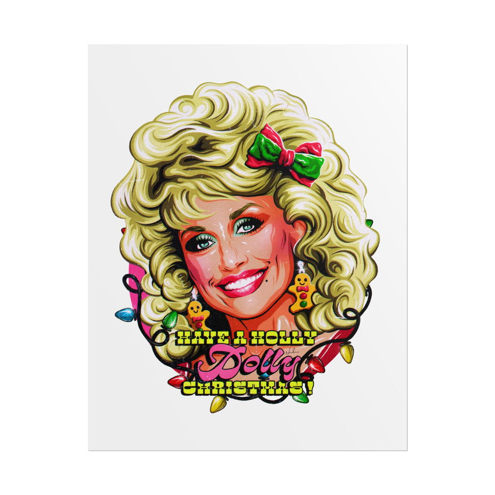 Have A Holly Dolly Christmas! - Rolled Posters