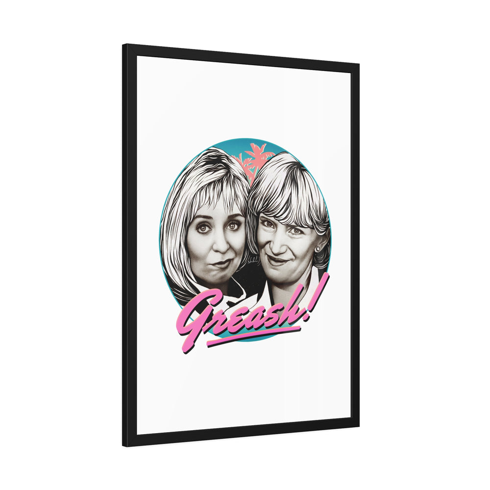 GREASH! - Framed Paper Posters