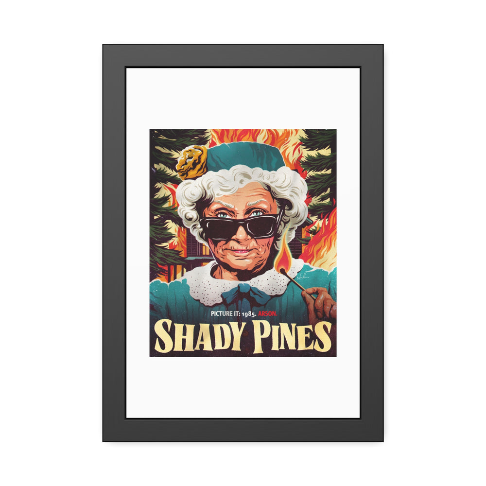 SHADY PINES - Framed Paper Posters