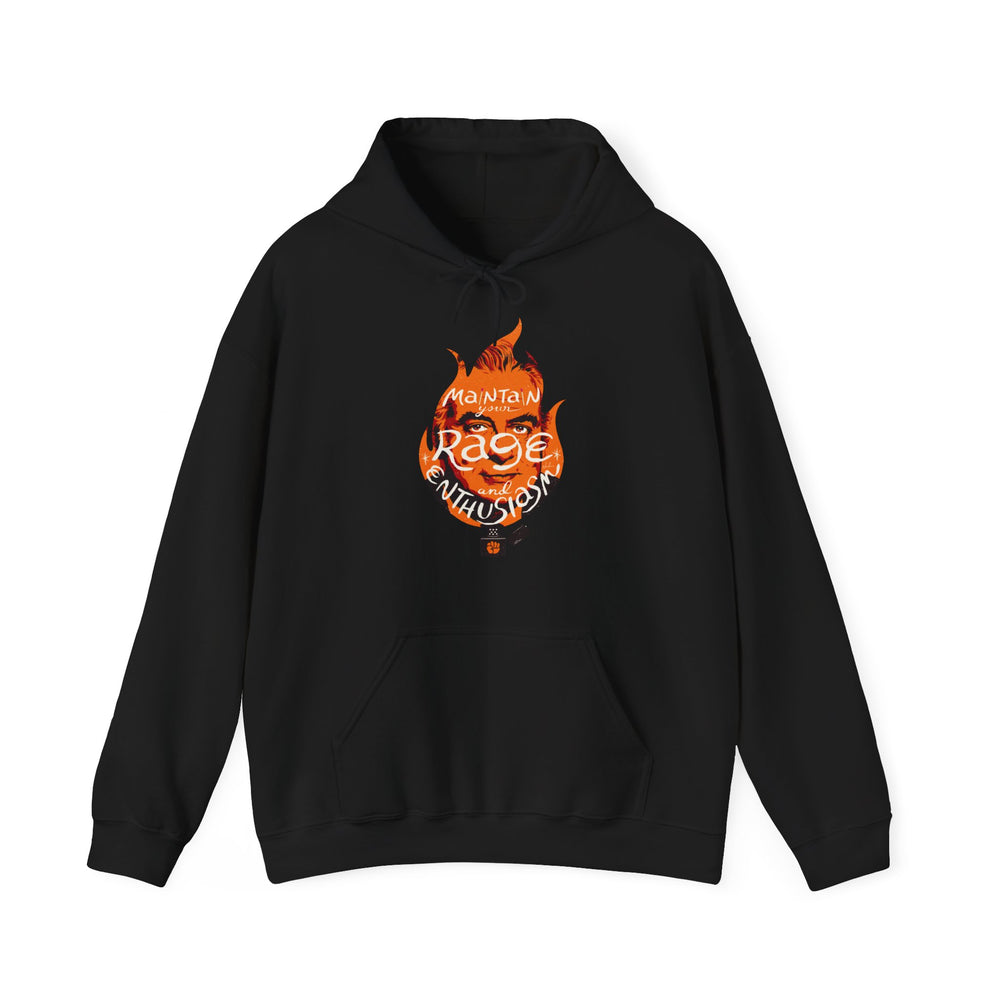 Maintain Your Rage And Enthusiasm [Australian-Printed] - Unisex Heavy Blend™ Hooded Sweatshirt