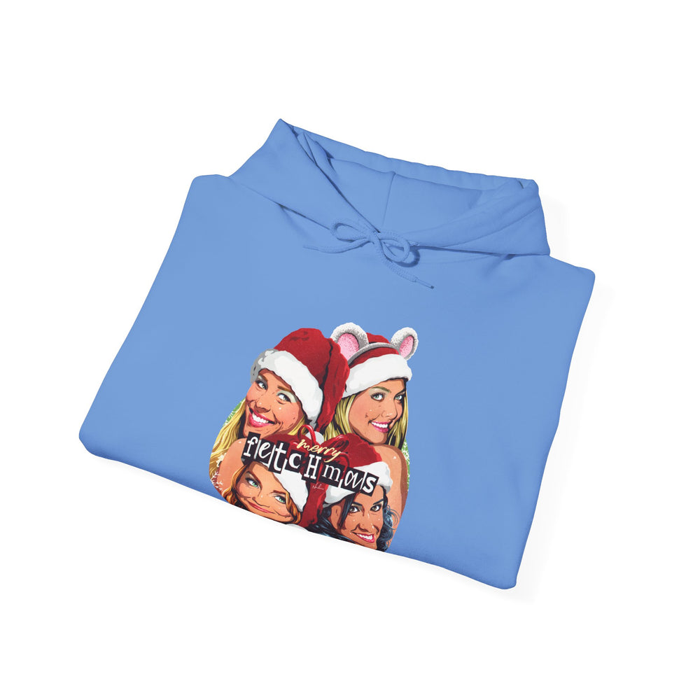 Merry Fetchmas! [US-Printed] - Unisex Heavy Blend™ Hooded Sweatshirt