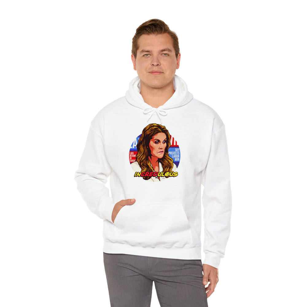 INCREDULOUS [Australian-Printed] - Unisex Heavy Blend™ Hooded Sweatshirt