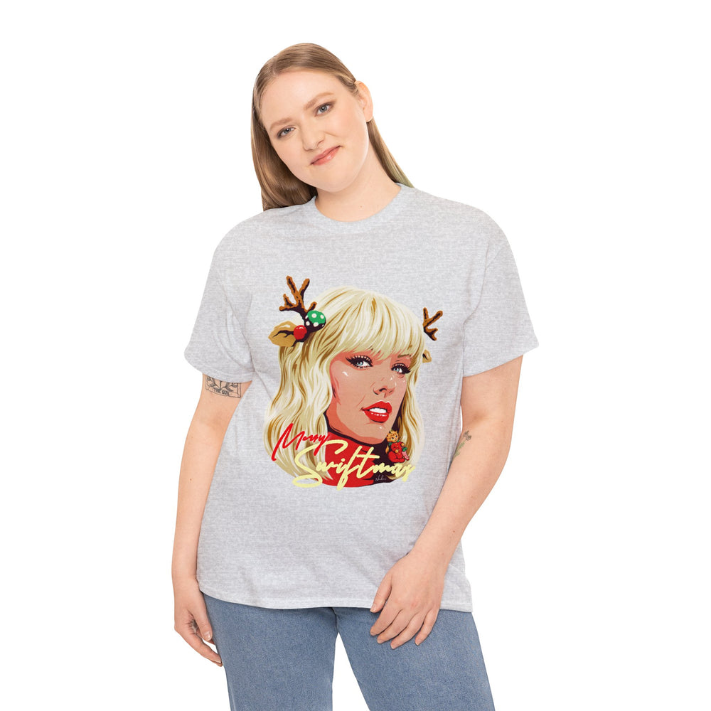 Merry Swiftmas [Australian-Printed] - Unisex Heavy Cotton Tee