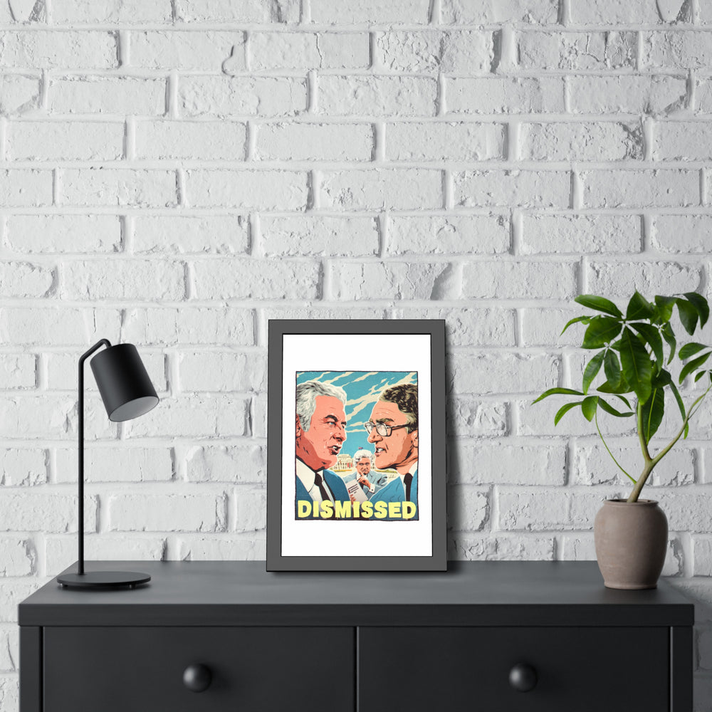 DISMISSED - Framed Paper Posters
