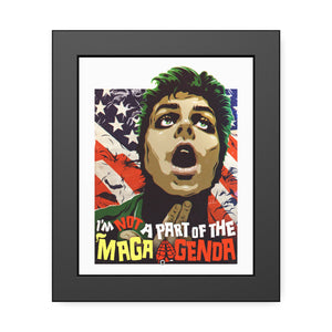 MAGA AGENDA - Framed Paper Posters